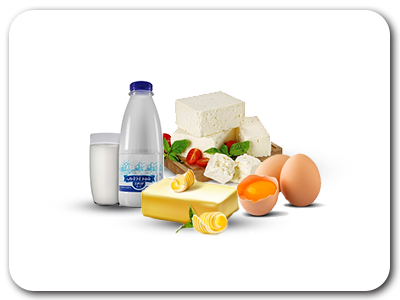 لبنیات و تخم مرغ